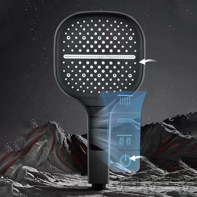 Luxury Square Handheld Shower Head - Enhance Your Shower Experience
