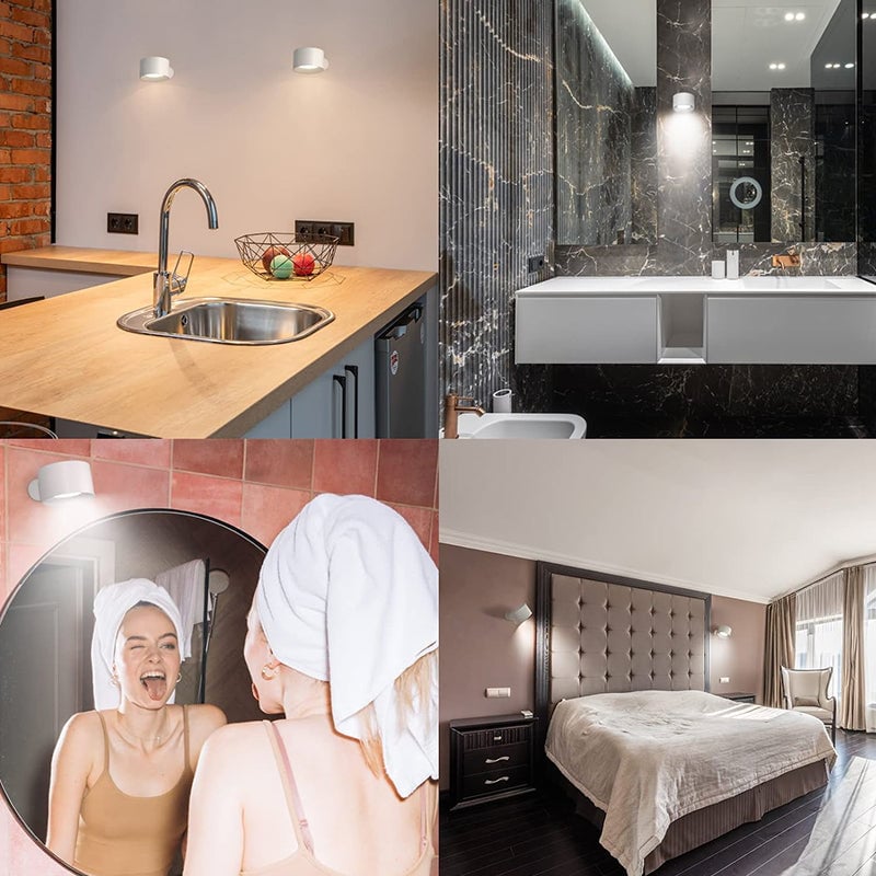 Rechargeable Bedside Lamp - Modern, Touch-Activated, Wireless Ambiance Light